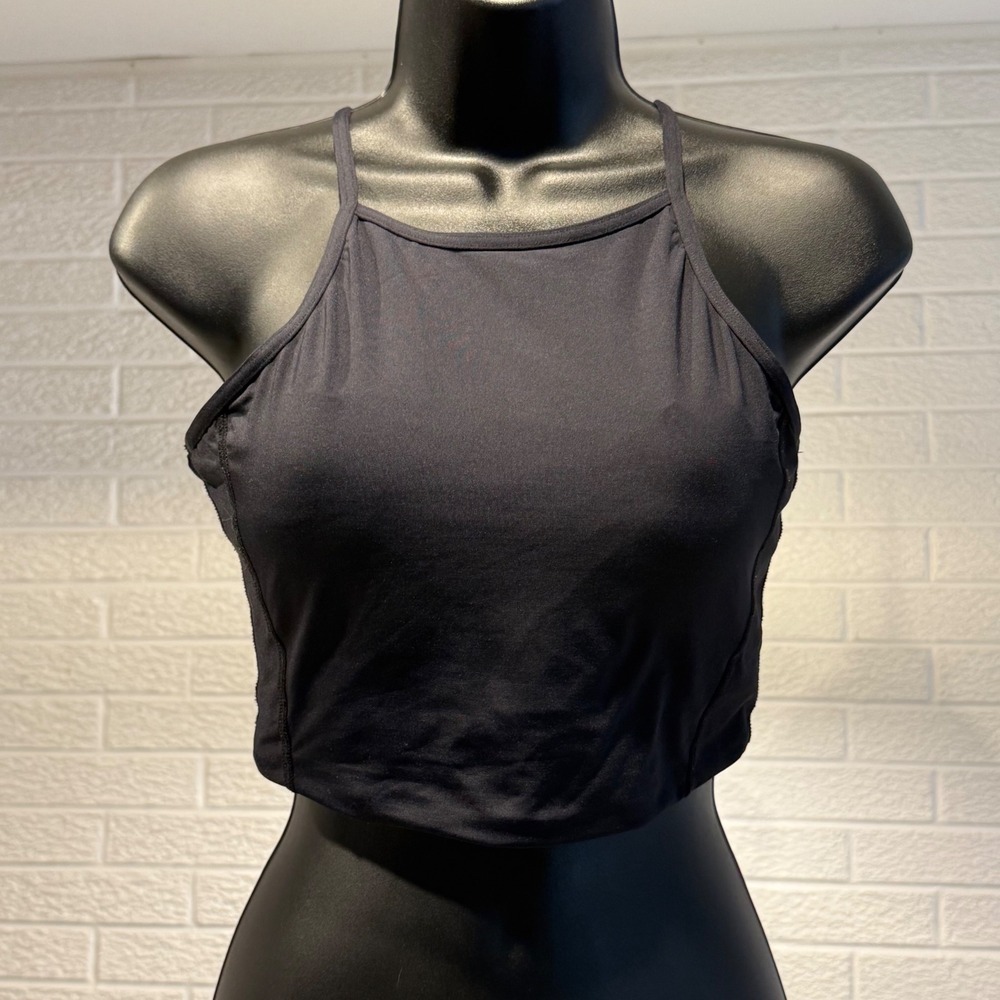 Racerback Cropped Tank Top Women's Sleeveless Athletic Workout Casual